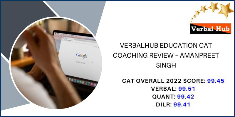 CAT Coaching Review by Amanpreet Singh
