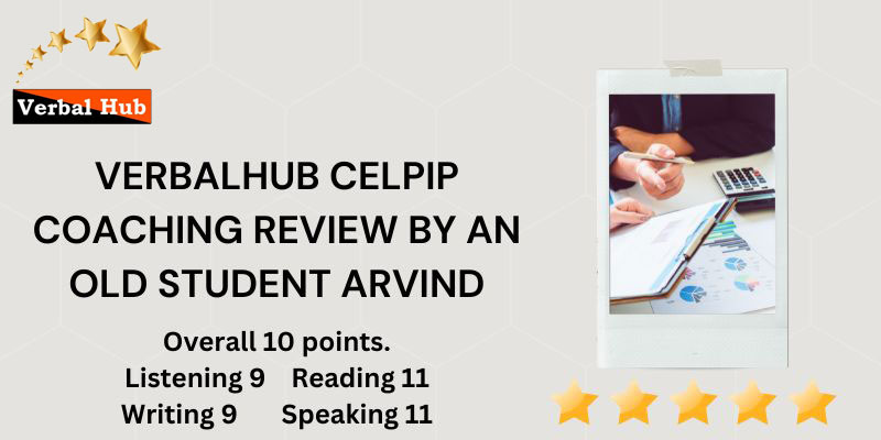 CELPIP Coaching Review Arvind
