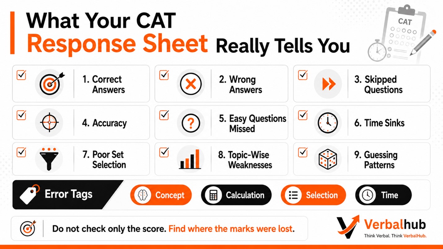 Question-Wise CAT Response-Sheet Analysis