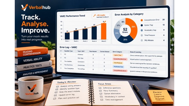 CAT VARC Mock Analysis Dashboard - VerbalHub