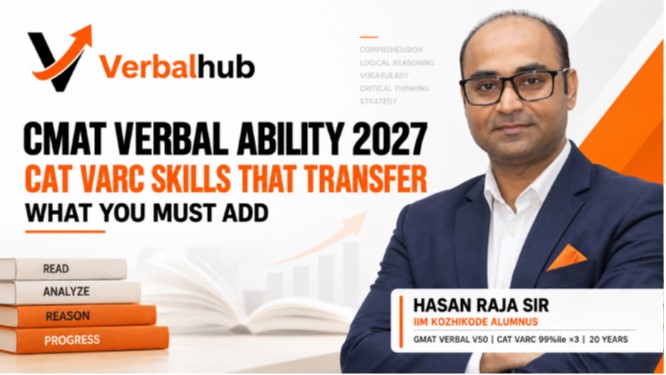 CMAT Verbal Ability 2027 - VerbalHub