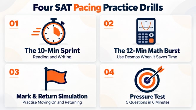Four Pacing Drills - Digital SAT - VerbalHub