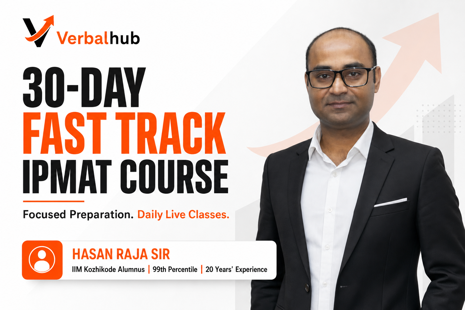 Students attending VerbalHub Fast Track IPMAT Course through live Zoom classes