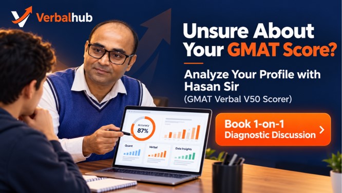 Unsure About Your GMAT Score? Analyse with Hasan Sir - VerbalHub
