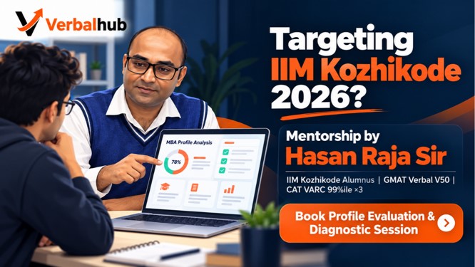 Mentorship by Hasan Raja Sir - IIM Kozhikode Alumnus