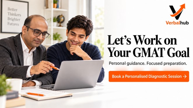 Personalised GMAT diagnostic session with VerbalHub mentor