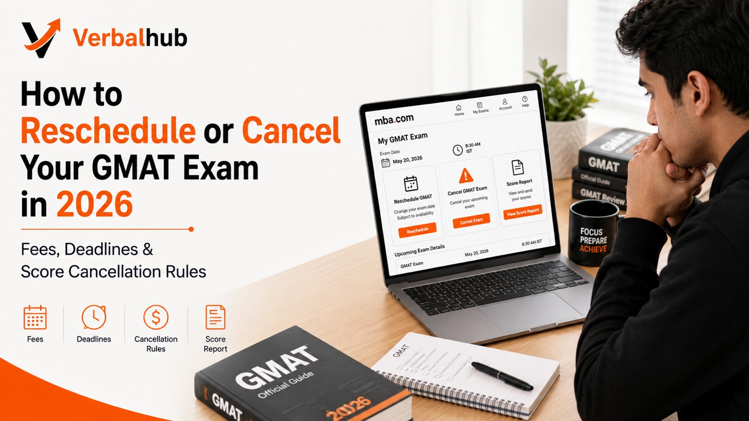 Reschedule or Cancel Your GMAT Exam in 2026