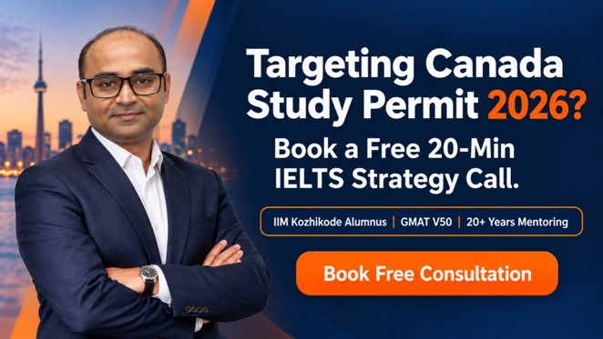 Targeting Canada Study Permit 2026? Book a Free 20-Min IELTS Strategy Call - VerbalHub