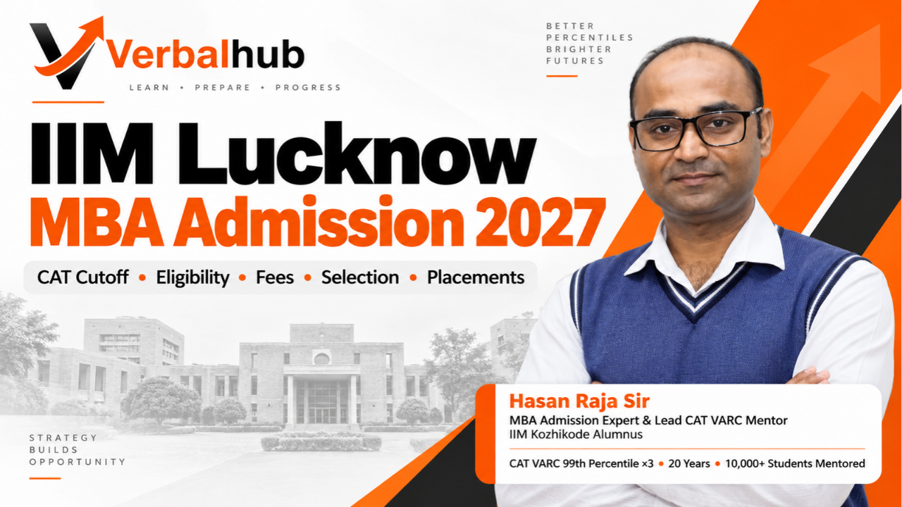 IIM Lucknow MBA Admission 2027 - VerbalHub