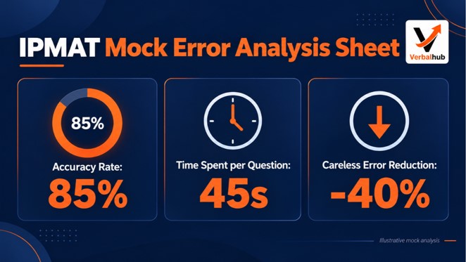 IPMAT Mock Error Analysis Sheet - VerbalHub