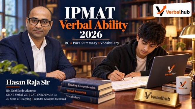 IPMAT Verbal Ability 2026 - VerbalHub