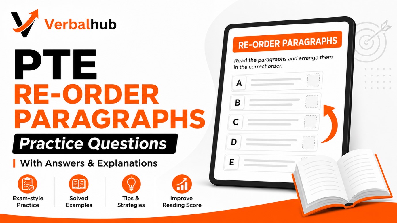 Free PTE Re-order Paragraphs Practice Questions