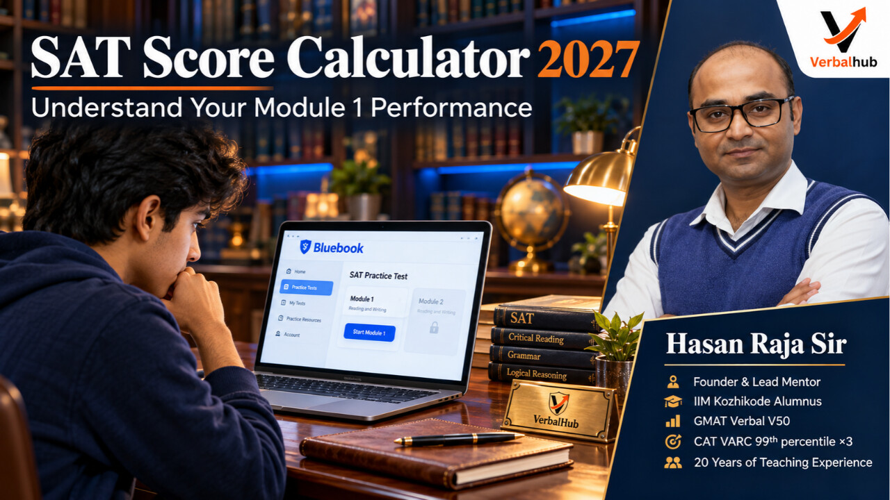 SAT Score Calculator 2027 - VerbalHub