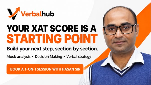 Your XAT Score is a Starting Point - VerbalHub