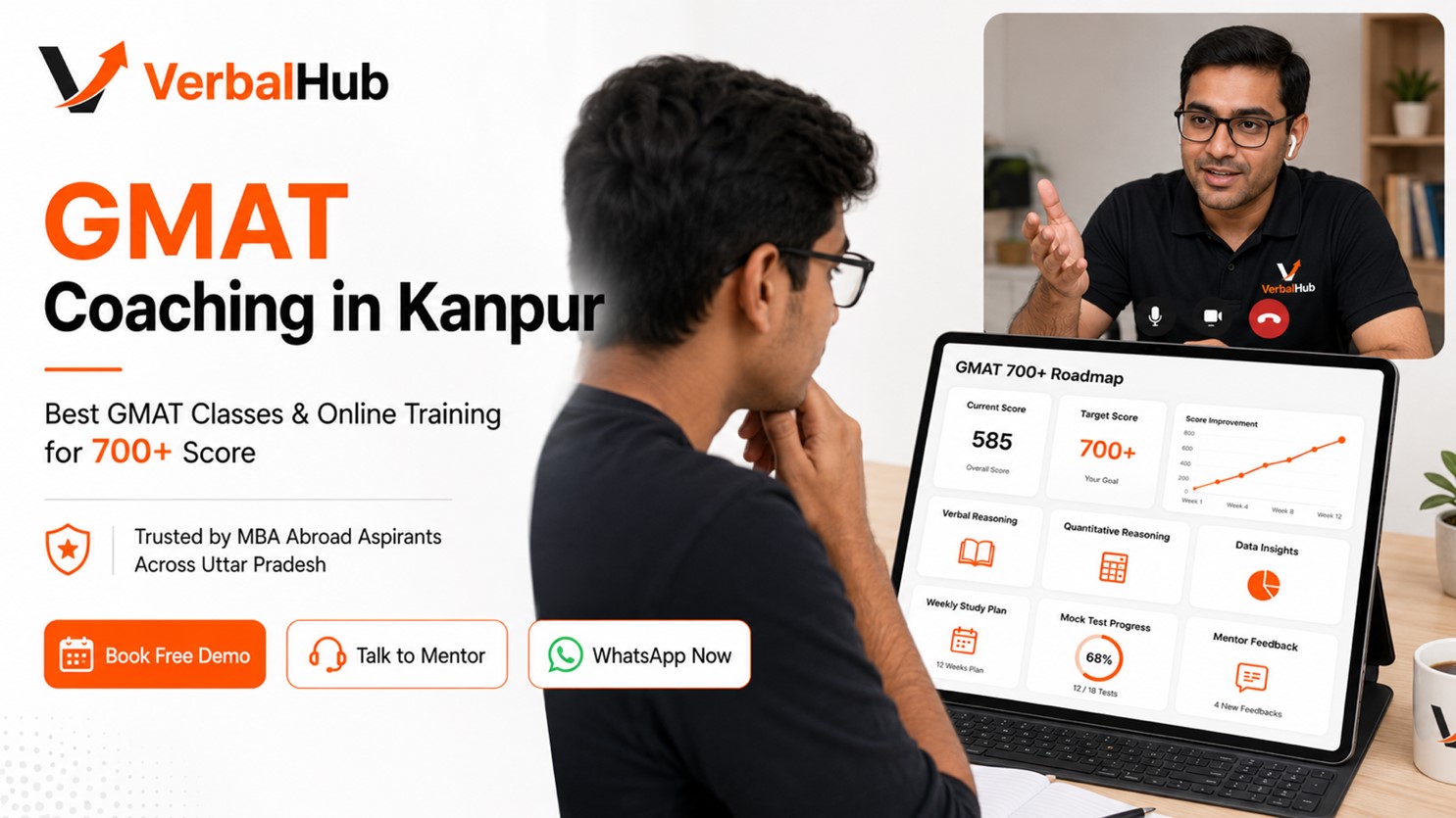 Best GMAT Coaching in Kanpur – Why VerbalHub Stands Out