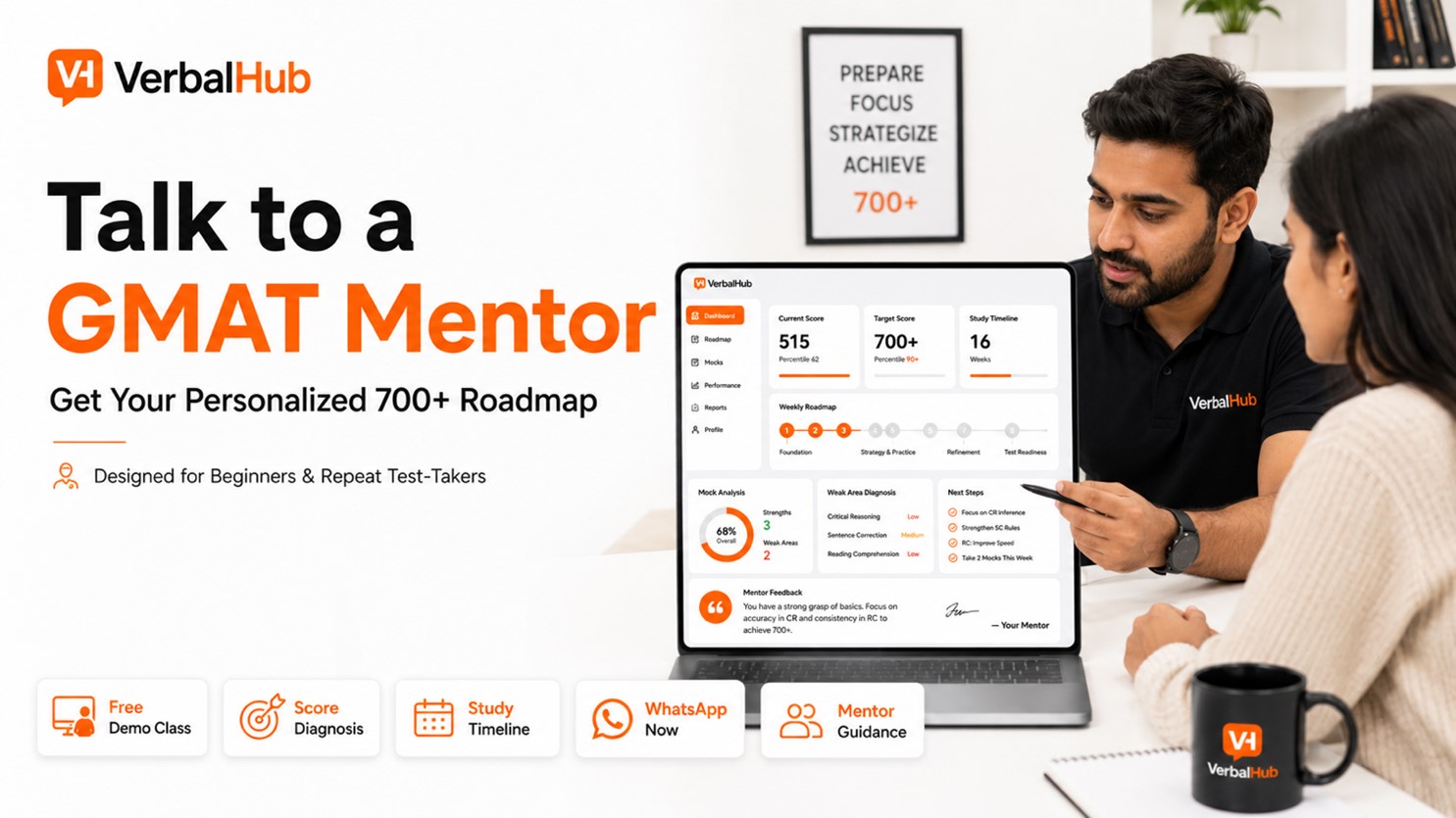 Talk to a GMAT Mentor — Free Profile Discussion