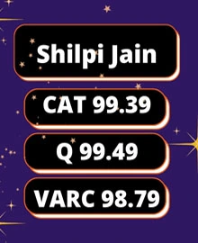Shilpi Jain (CAT - 99.39)